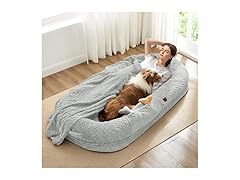 Luxury Faux Fur Giant Size Dog Bed