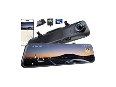 Pelsee P12 Pro 4K Mirror Dash Cam