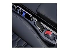 FOLUMAD APP-Auto-154 Car Seat Gap Filler 2 Pack Bla