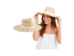 Mud Pie Oversized Straw Sun Hat (4)