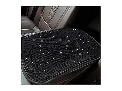 LEIWOOR 12.6"x8.66" Women Fashion Bling Car Center