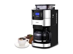 Gevi 10-Cup Coffee Maker + Grinder