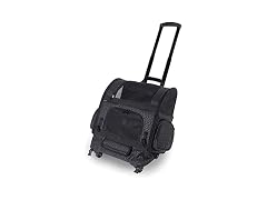 Gen7Pets Dog Carrier - Large Black Roller Bag