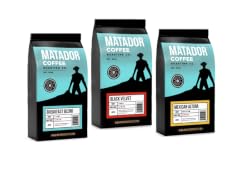 3pk Matador Coffee Whole Bean 16oz Bags Variety Pack