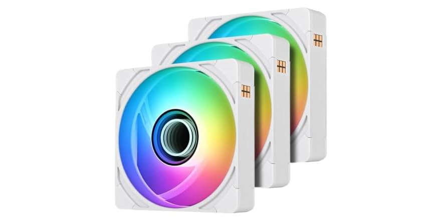 [Fan] Thermaltake CT120 EX Infinity ARGB Fan (3-Pack) - $24.99 - Free shipping for Prime members (Black or White)