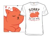 My Cat Was Sleeping On Me