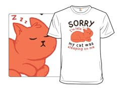 My Cat Was Sleeping On Me