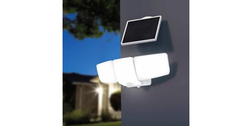 Lutec BH-931 2500L Motion Activated Solar Security Light