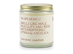 Anecdote Candles – I'm Speaking Glass Jar Candle 