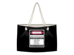 Warning Nerd Approaching Weekender Tote