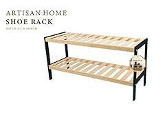 Artisan Home 2 Layer Bamboo Shoe Rack: Your Choice