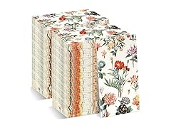 1000 Pack Paper Floral Napkins