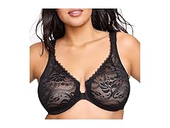 Full Figure Womens (M) Wonderwire Bra Black
