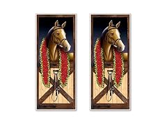 Beistle 2-Pack Horse Racing Door Covers