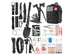 Ultimate 40-Piece Survival Gear Kit