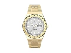 Timex Q Women’s 36mm Gold-Tone Watch