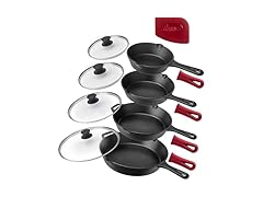 Cuisinel Cast Iron Skillets Set (Open Box)