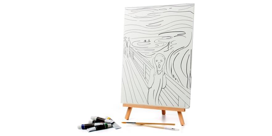 Paint Your Own The Scream Set