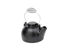 Blue-Black Enameled Humidifying Kettle