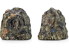 iHome Mossy Oak Wireless Rock Speaker Set