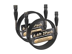 Kaybrigher XLR Cables 6ft 2-Pack