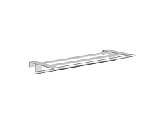 hansgrohe AddStoris S 3-inch Modern Towel Rack, Chrome