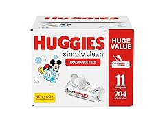 HUGGIES Simply Clean Baby Wipes 704ct