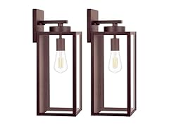BesLowe Large Size Outdoor Wall Light Fixtures, 2 Pack