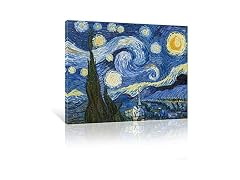 JAPO ART Starry Night Abstract Giclee Canvas Prints 