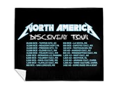 North America Discovery Tour Mink Fleece Blanket