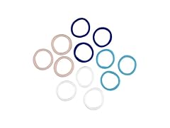 Bella Sleep + Spa Accessories - Seamless Elastic Hair Ties