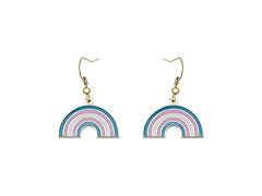 COLDDOX Rainbow Shape Dangle Earrings