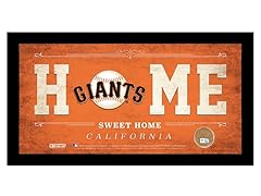 MLB Home Sweet Home Framed Sign