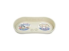 Pet Parade Non-Skid Pet Bowl Tray (Beige)
