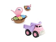 Green Toys Rainbow Bloom & Pink Dump Truck Bundle