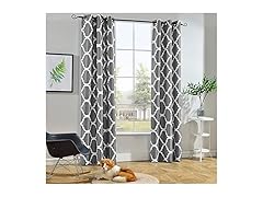 Melodieux Moroccan Blackout Curtain 42"x96"