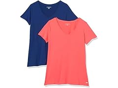 Amazon Essentials Women Tech V- Neck T-shirt