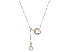 18K Gold Plated Heart Loop Necklace
