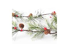 PROWREATH Christmas Smokey Pine Garland,