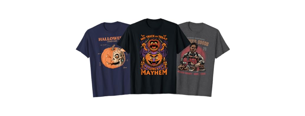 Last Minute Halloween T-Shirts