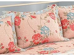 Modern Heirloom Collection Raquel Cotton Quilted Standard Sham, 20 by 26 Inch