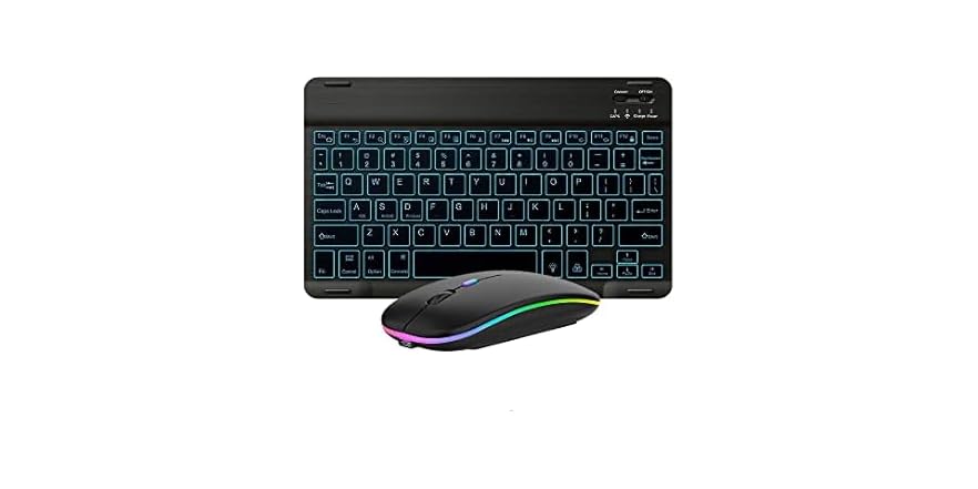 Slim Bluetooth Keyboard & Mouse Set