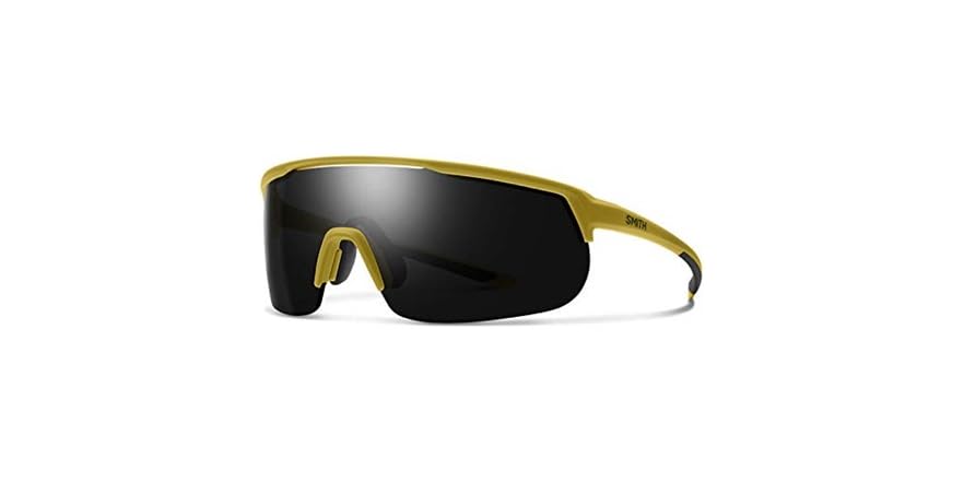 Smith Optics Trackstand Sunglasses – Men's, Polarized Mirrored Silver Lenses, Black Frame
