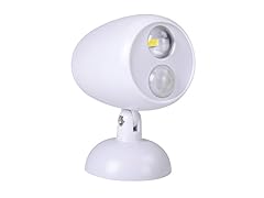 LED Motion Sensor Light 2Pk White