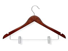 12-Pack Basic Suit Hanger With Clips