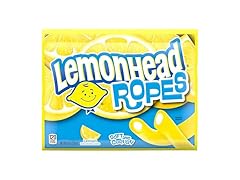 Lemonhead Ropes, Candy, Lemon, Tart and Citrusy