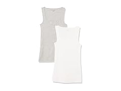 Amazon Essentials Women 2-pack Slim Square Tank