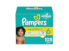 (`08 Ct) Pampers Baby Diapers - Swaddlers - Size 6