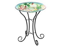 Hummingbird Bird Bath with Stand