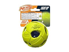 Nerf Dog Bash Ball Dog Toy with Interactive LED